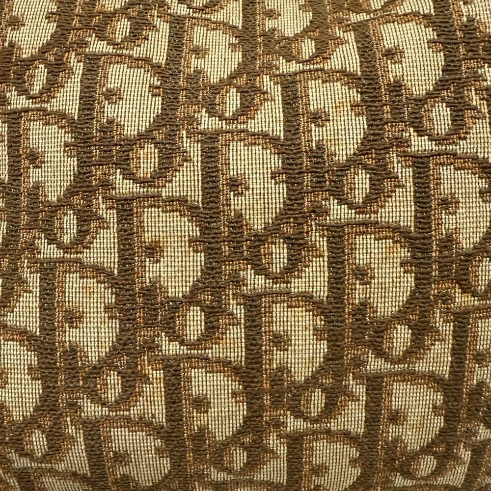 Authentic Dior Tan and Brown Monogram Shoulder Bag - Picture 4 of 16